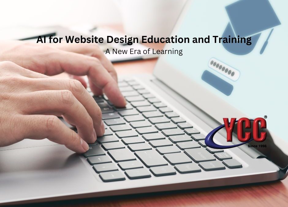 AI for Website Design Education and Training